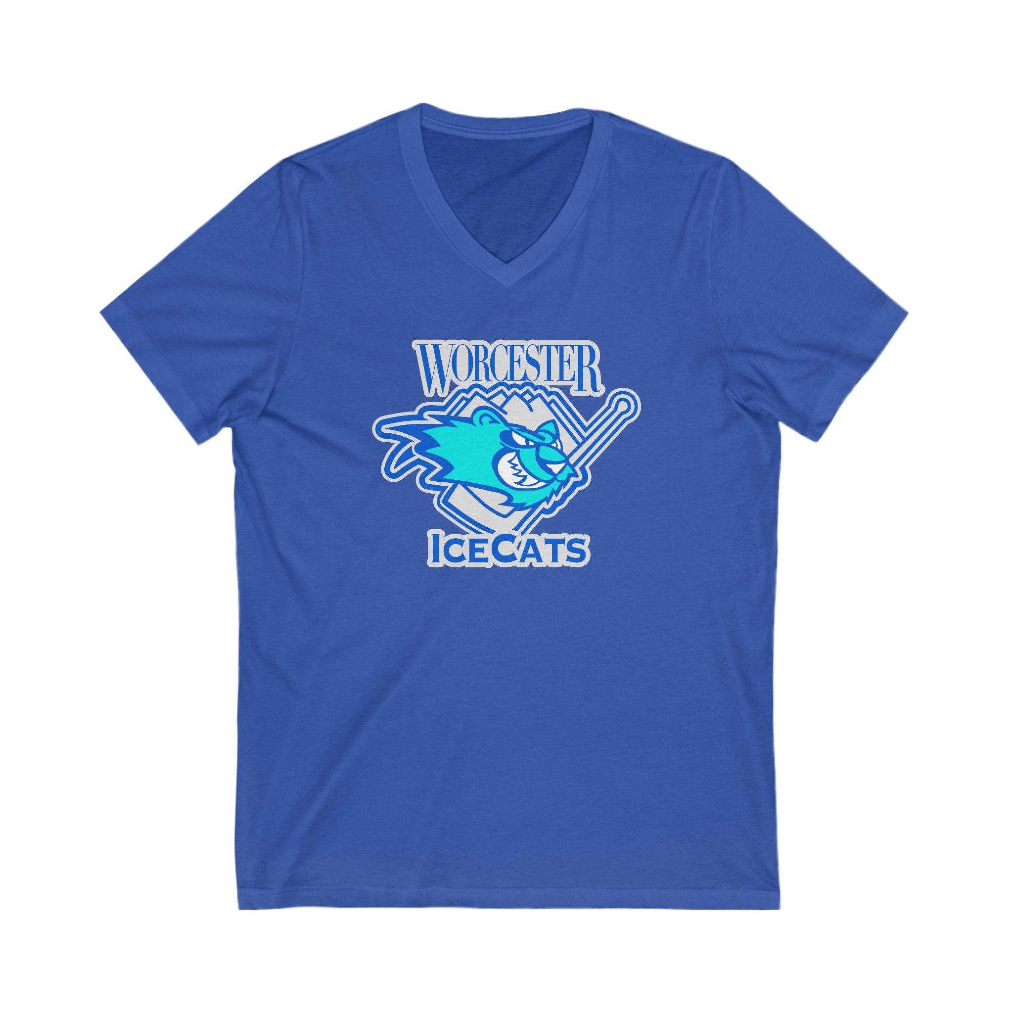 Worcester IceCats Women's V-Neck T-Shirt