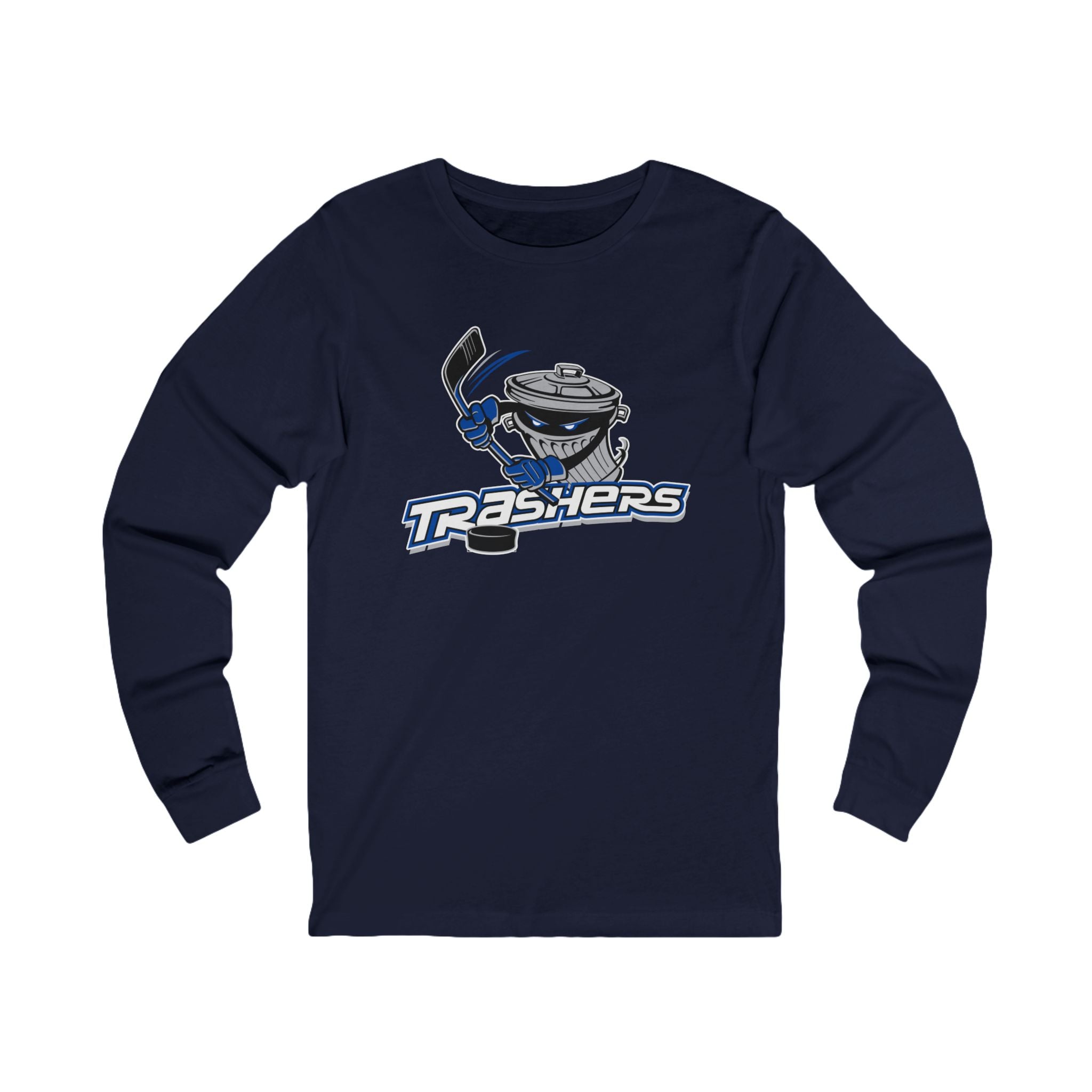 Danbury Trashers Logo Long Sleeve Shirt