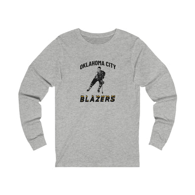 Oklahoma City Blazers 1970s Long Sleeve Shirt