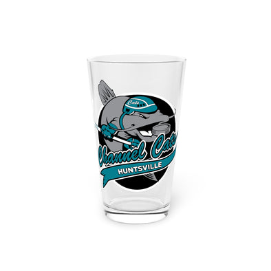 Huntsville Channel Cats Pint Glass, 16oz