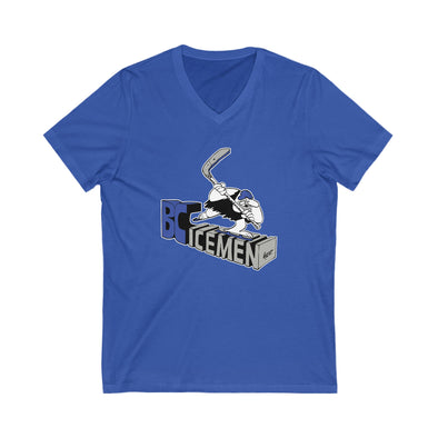 B.C. Icemen Women's V-Neck T-Shirt