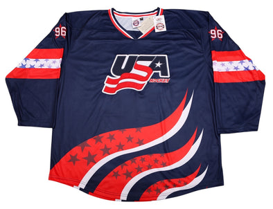 1996 USA Hockey Lightweight Replica Blue Jersey (PRE-ORDER)