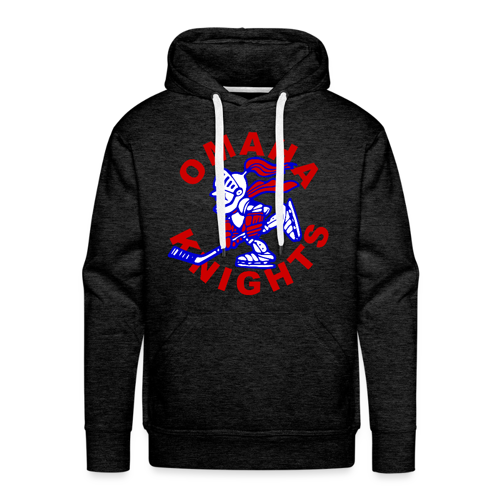 Omaha Knights Hoodie (Premium) - charcoal grey