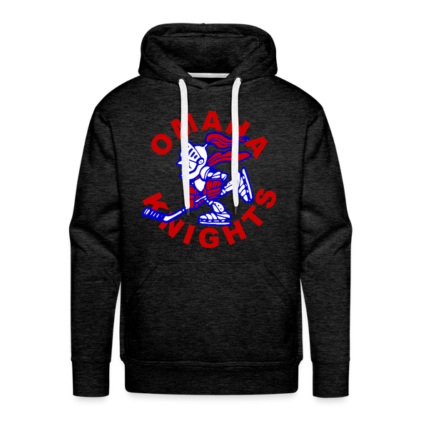 Omaha Knights Hoodie (Premium) - charcoal grey