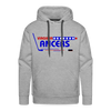 Virginia Lancers Text Hoodie (Premium) - heather grey