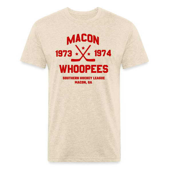 Macon Whoopees Dated T-Shirt (Premium) - heather cream