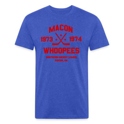 Macon Whoopees Dated T-Shirt (Premium) - heather royal