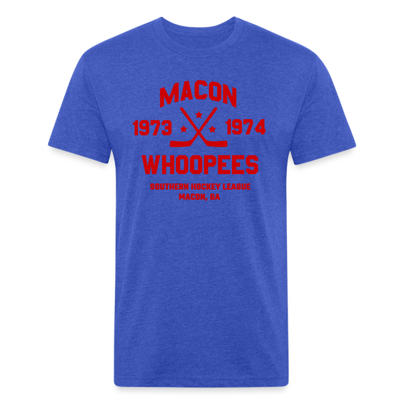 Macon Whoopees Dated T-Shirt (Premium) - heather royal