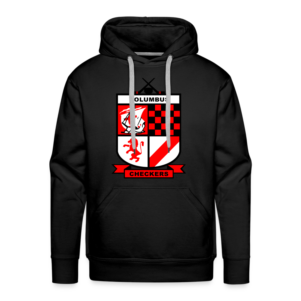 Columbus Checkers Hoodie (Premium) - black