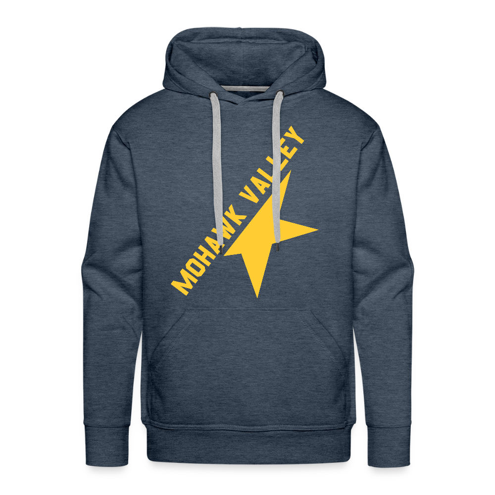 Mohawk Valley Stars Hoodie (Premium) - heather denim
