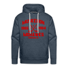 Muskegon Mohawks Dated Hoodie (Premium) - heather denim