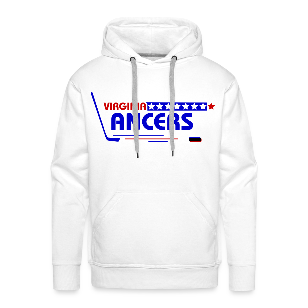 Virginia Lancers Text Hoodie (Premium) - white