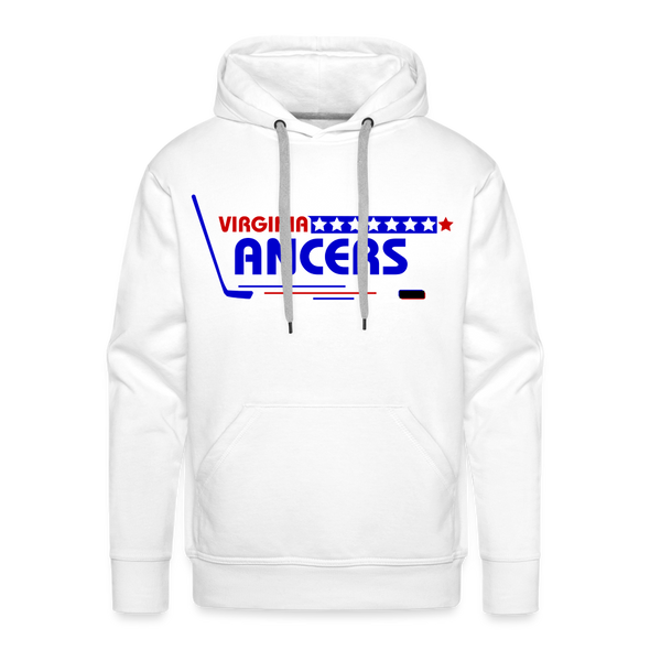 Virginia Lancers Text Hoodie (Premium) - white