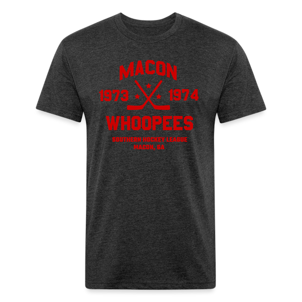 Macon Whoopees Dated T-Shirt (Premium) - heather black