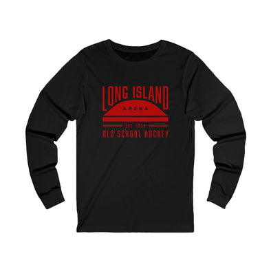 Long Island Arena Old School Hockey Long Sleeve Shirt