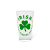 Irish I Was Playing Hockey Pint Glass