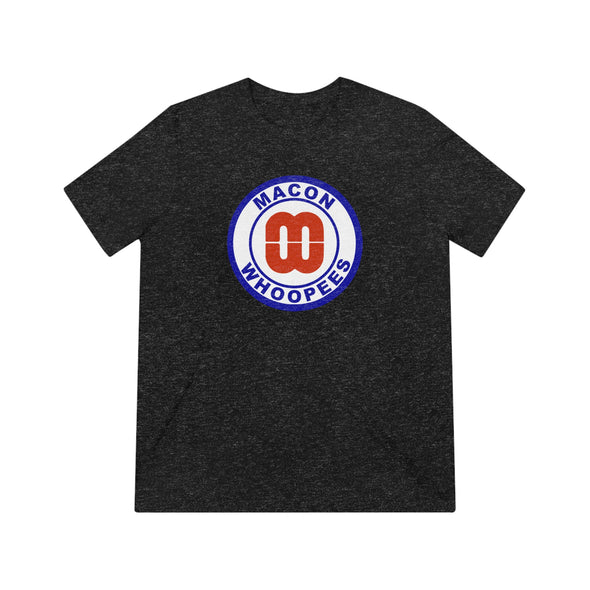 Macon Whoopees Logo T-Shirt (Tri-Blend Super Light)