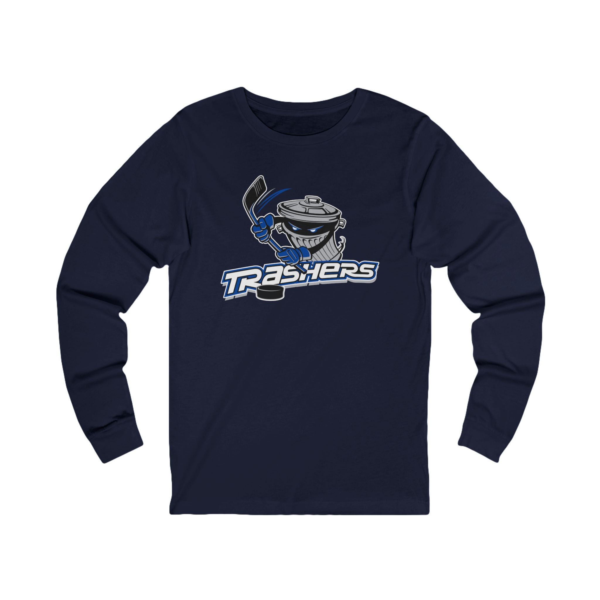 Danbury Trashers Logo Long Sleeve Shirt