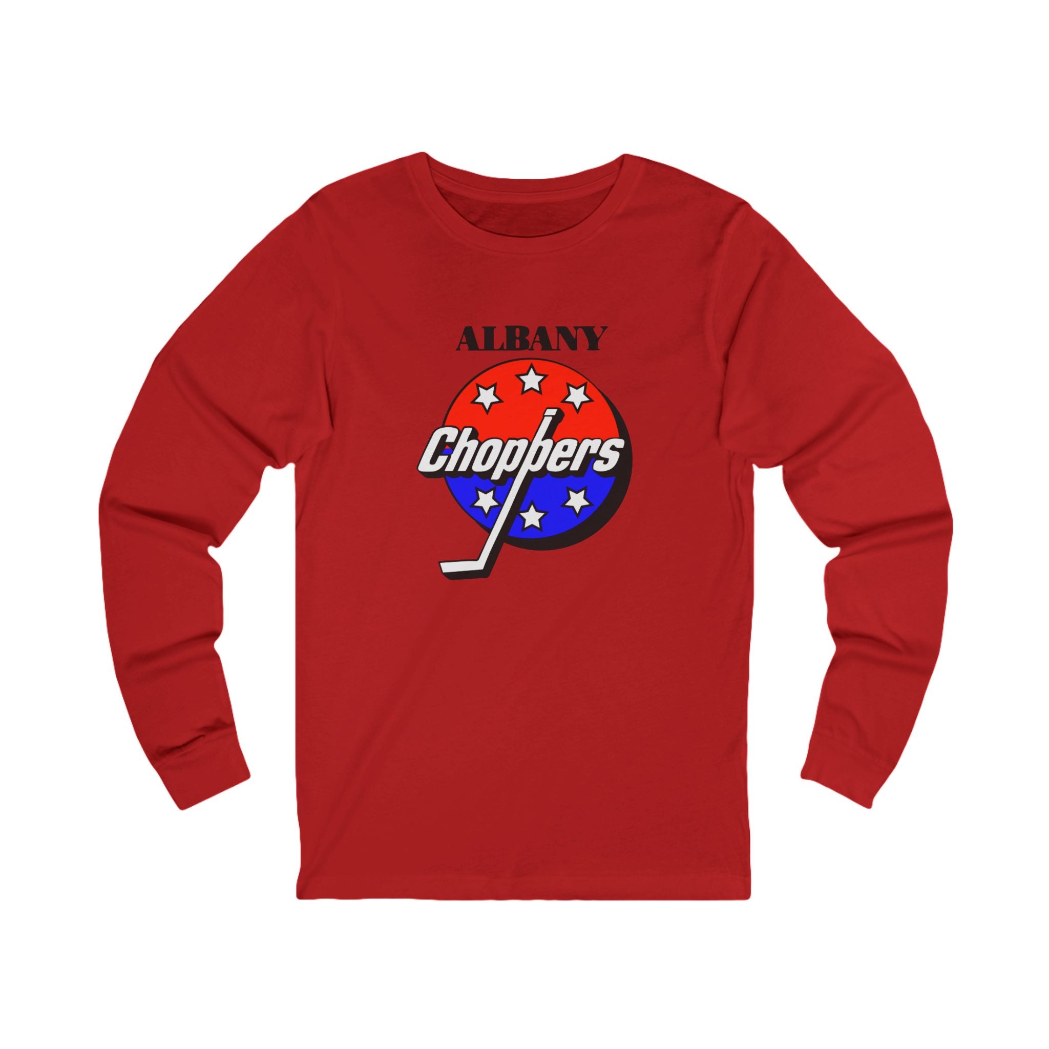Albany Choppers Long Sleeve Shirt - Red
