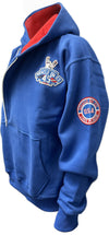 1980 Miracle on Ice  45th Anniversary (1980-2025) Official Side Zip Hoodie Embroidered