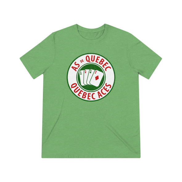 Quebec Aces T-Shirt (Tri-Blend Super Light)