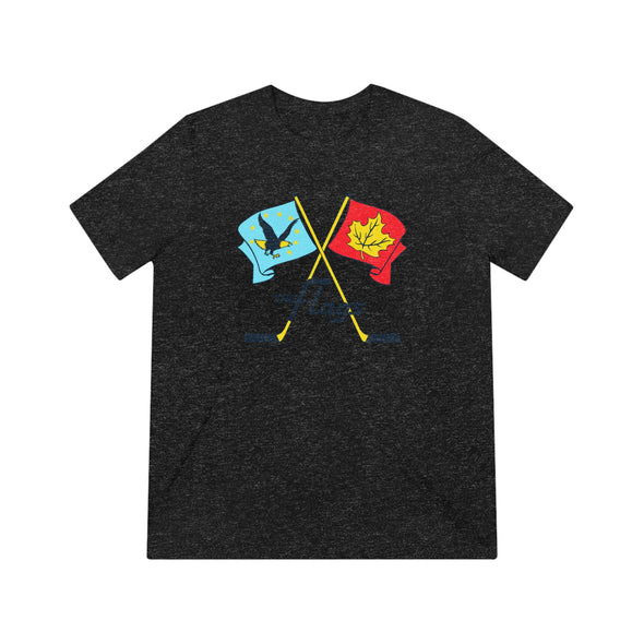 Port Huron Flags T-Shirt (Tri-Blend Super Light)