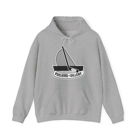 Les Voiliers Sillery Black Logo Hoodie