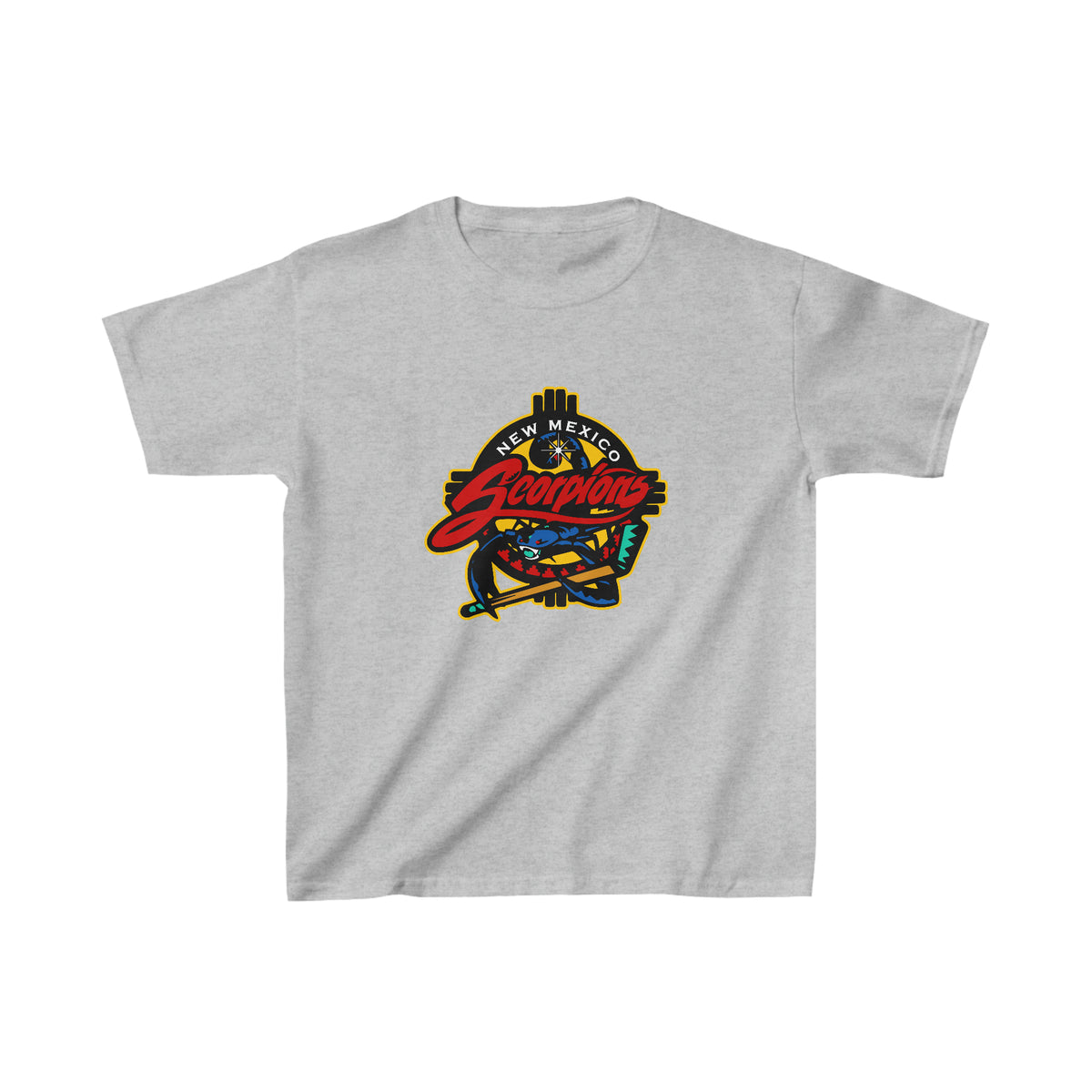 New Mexico Scorpions 1990s T-Shirt (Youth) – Vintage Ice Hockey