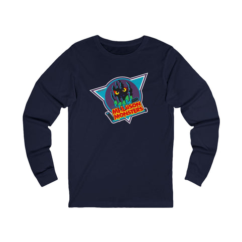 Madison Monsters Long Sleeve Shirt - Navy