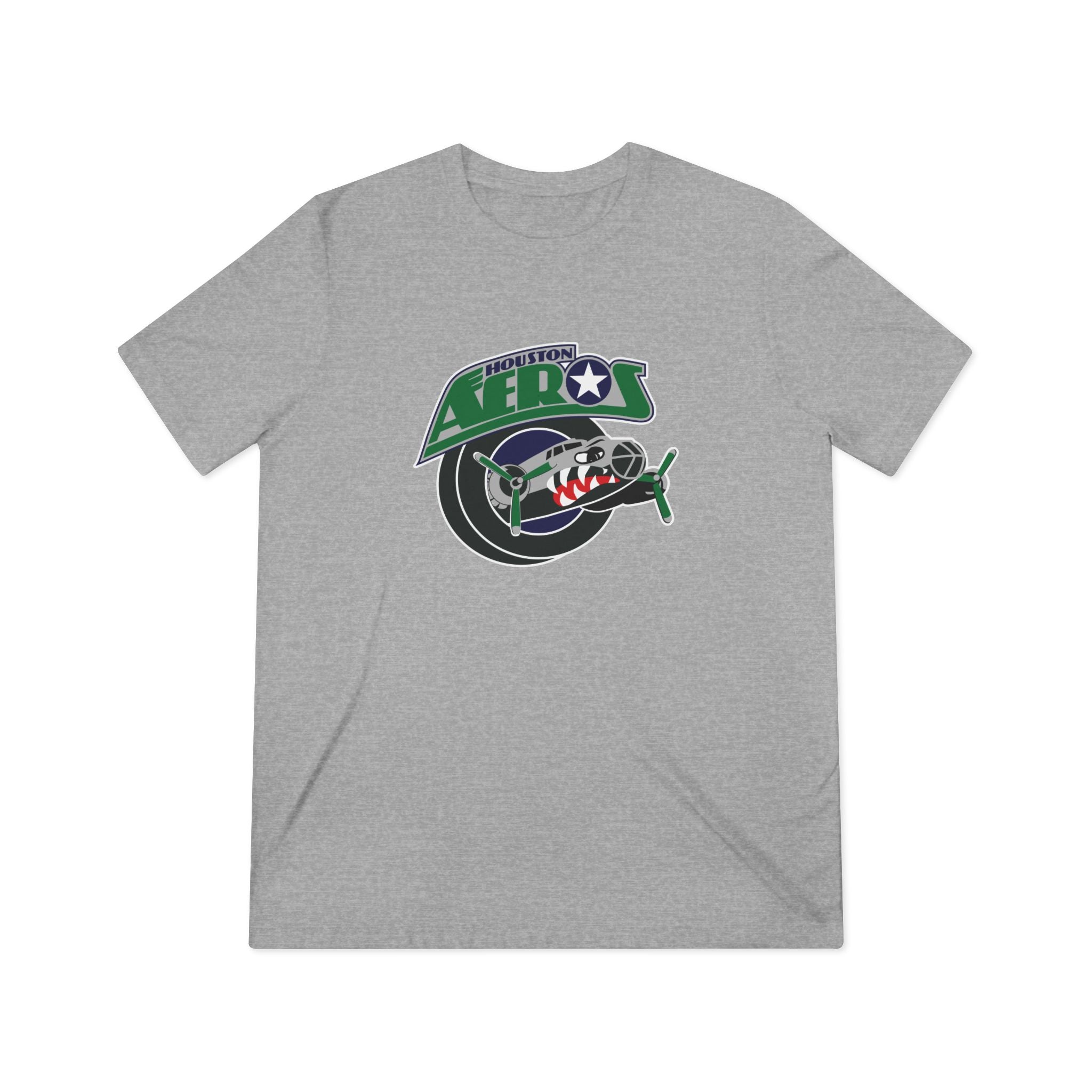 Houston Aeros 1990s T-Shirt (Tri-Blend Super Light)
