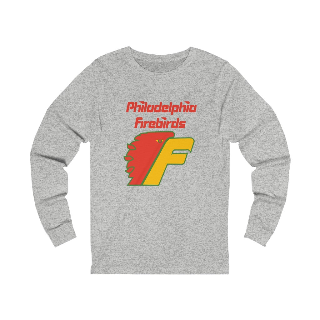 Philadelphia Firebirds Long Sleeve Shirt - Ash