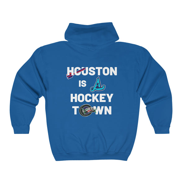 Houston is a Hockey Town Hoodie (Zip)