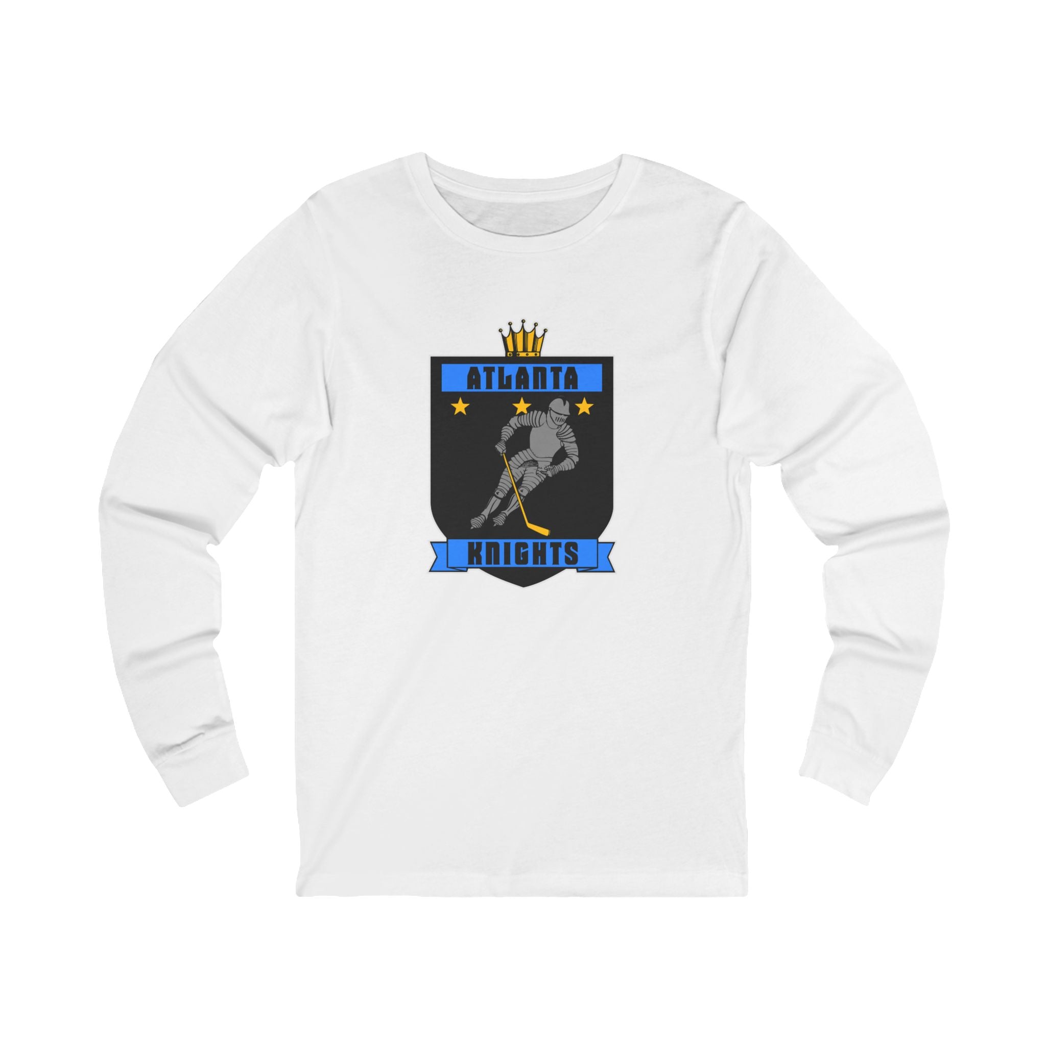 Atlanta Knights Long Sleeve Shirt - White