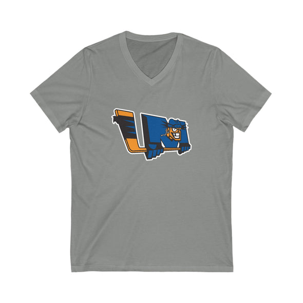 Lewiston MAINEiacs Women's V-Neck T-Shirt