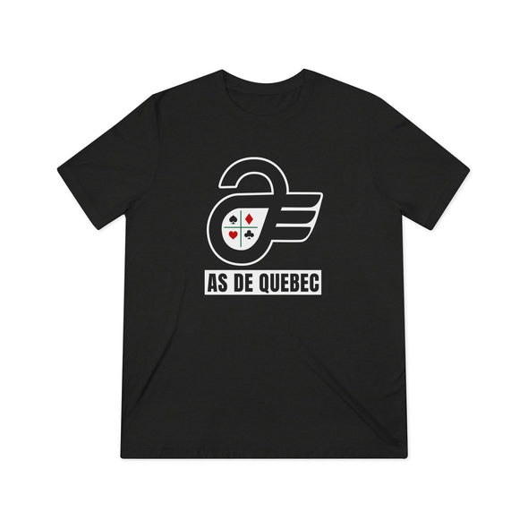 Quebec Aces 1970s Style T-Shirt (Tri-Blend Super Light)