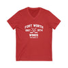 Fort Worth Wings Women's V-Neck T-Shirt