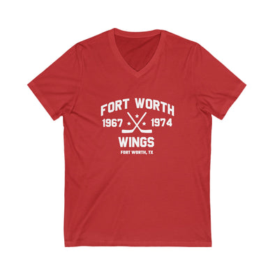 Fort Worth Wings Women's V-Neck T-Shirt