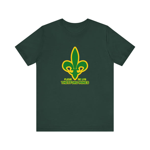 Thetford Mines Fleur De Lys T-Shirt (Premium Lightweight)