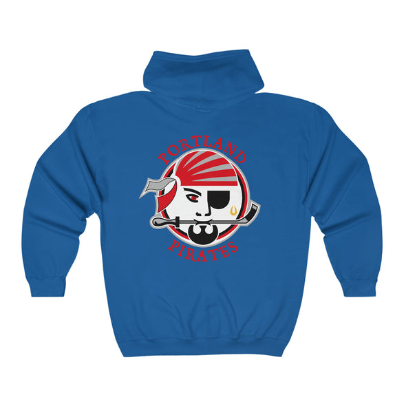 Portland Pirates 1990s Hoodie (Zip)