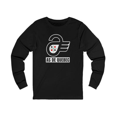 Quebec Aces 1970s Style Long Sleeve Shirt