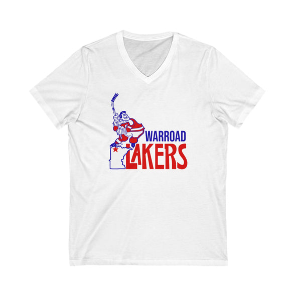 Warroad Lakers Women's V-Neck T-Shirt