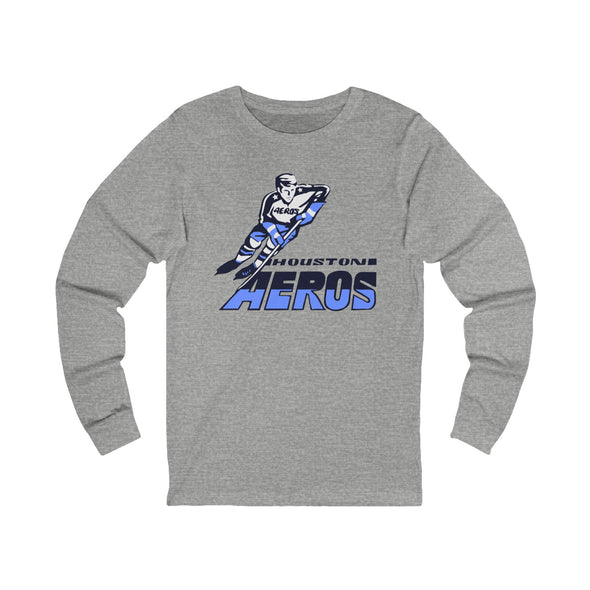 Houston Aeros 1970s Long Sleeve Shirt