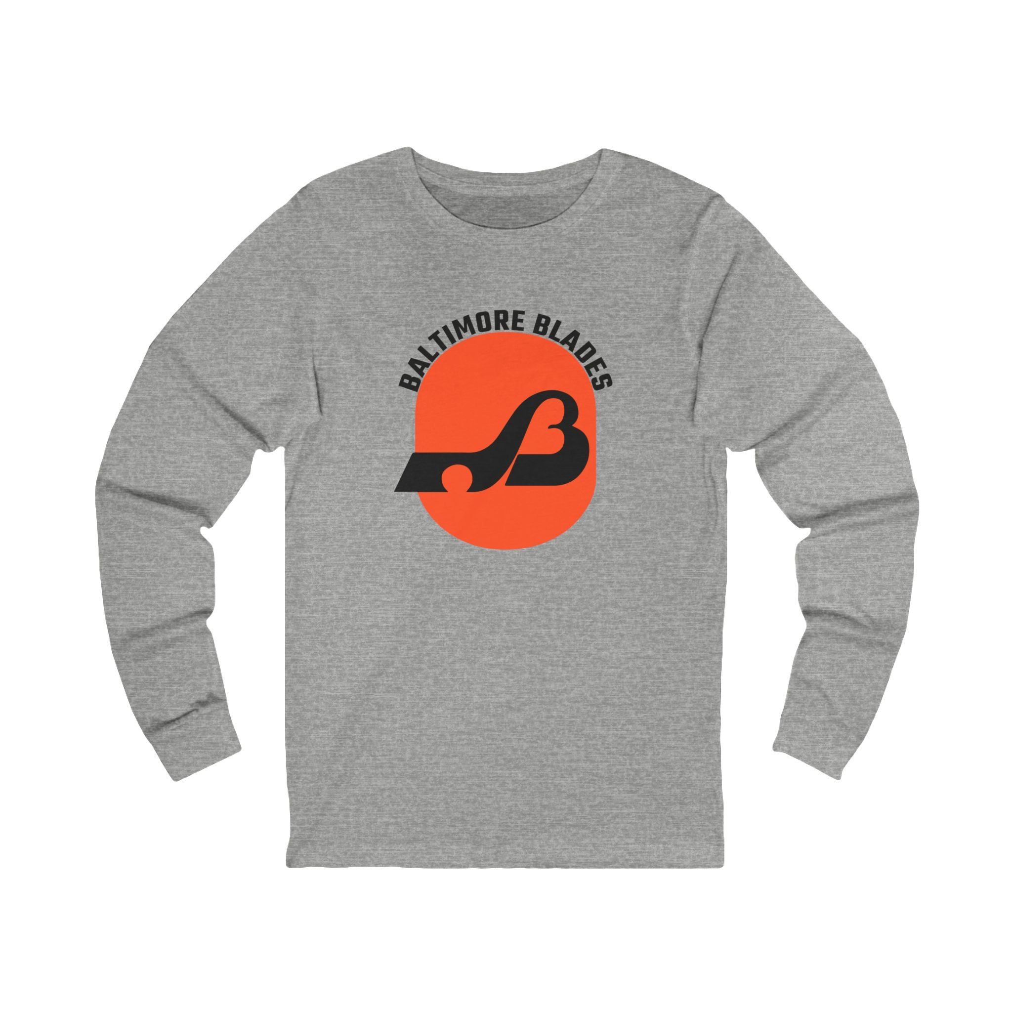Baltimore Blades Long Sleeve Shirt - Athletic Heather