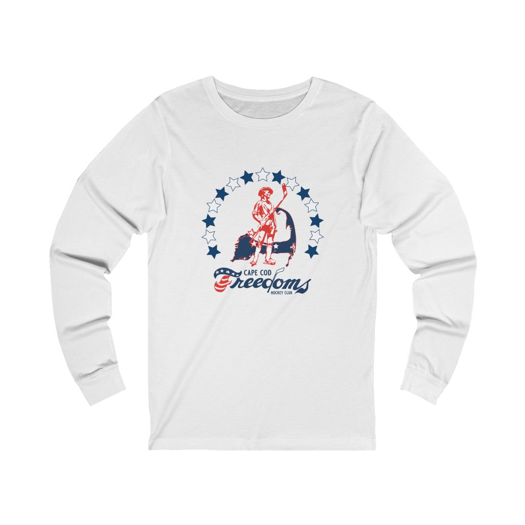 Cape Cod Freedoms Long Sleeve Shirt - White