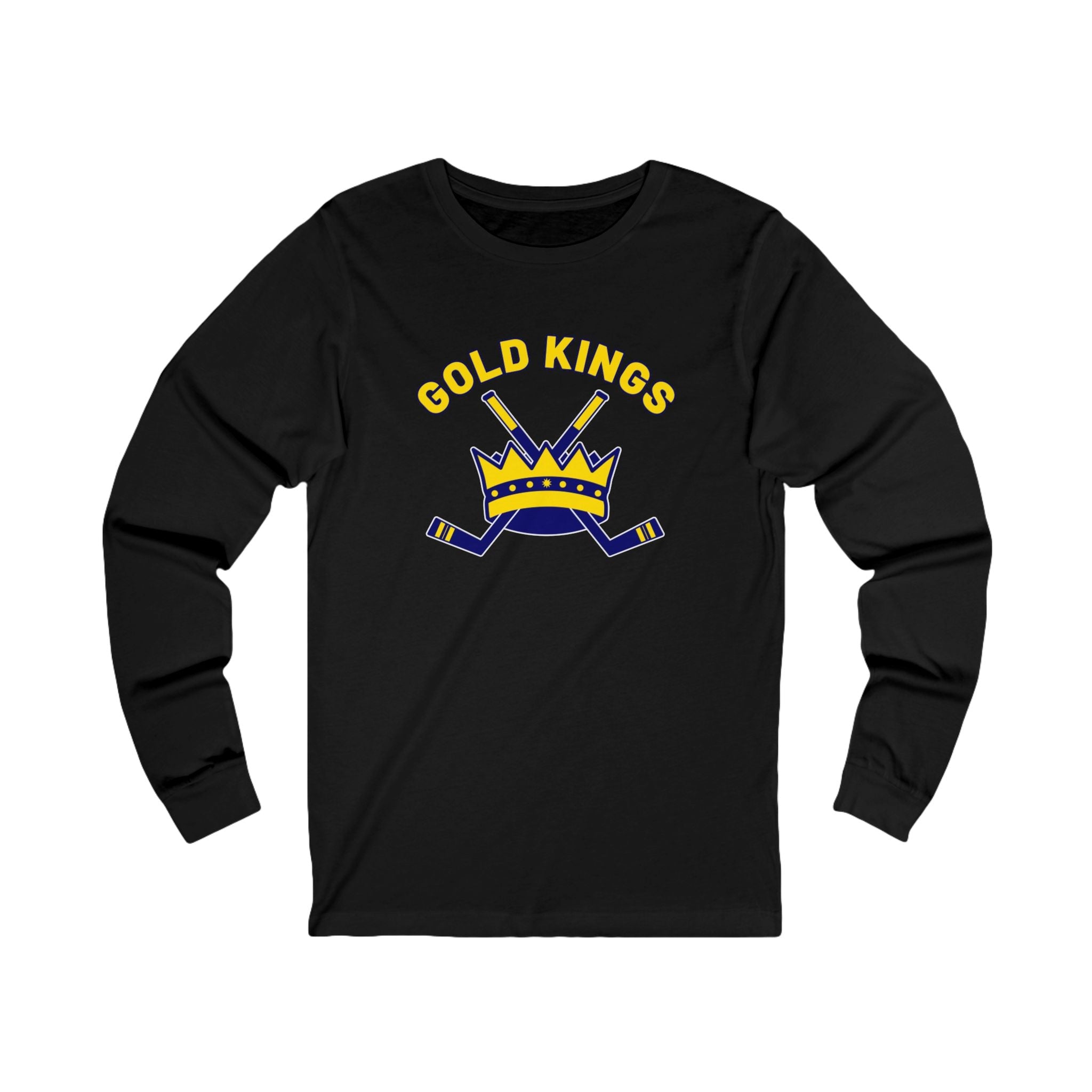 Alaska Gold Kings Long Sleeve Shirt - Black