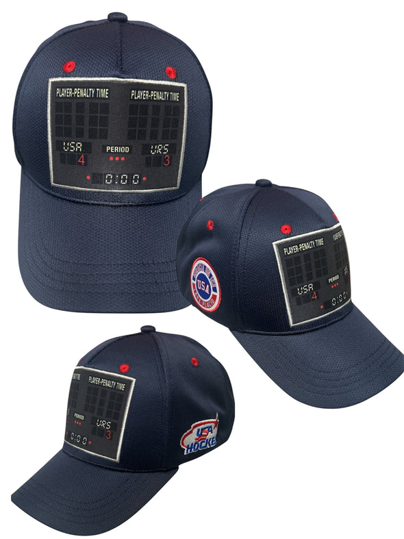 USA Hockey Miracle on Ice 1980 Officially Licensed Scoreboard Hat