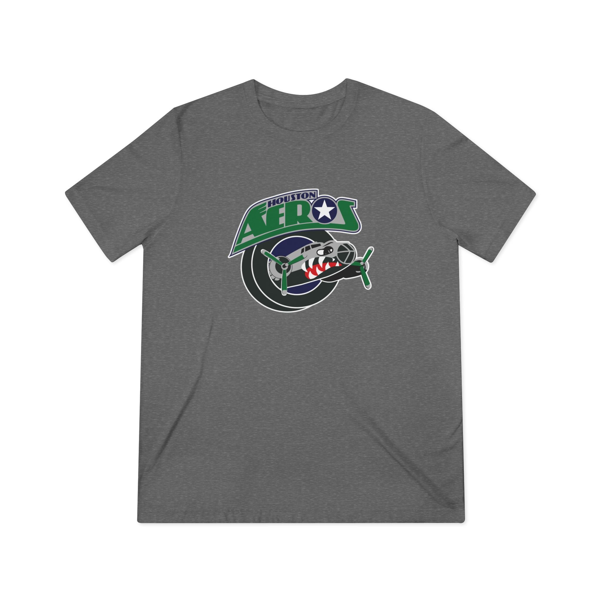 Houston Aeros 1990s T-Shirt (Tri-Blend Super Light)