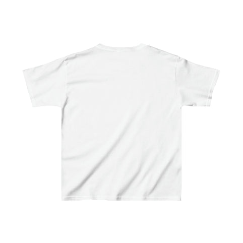 Columbus Mad Cows T-Shirt (Youth) in white, back view, plain back
