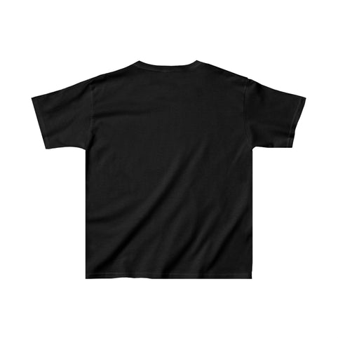 Columbus Mad Cows T-Shirt (Youth) in black, back view, plain back
