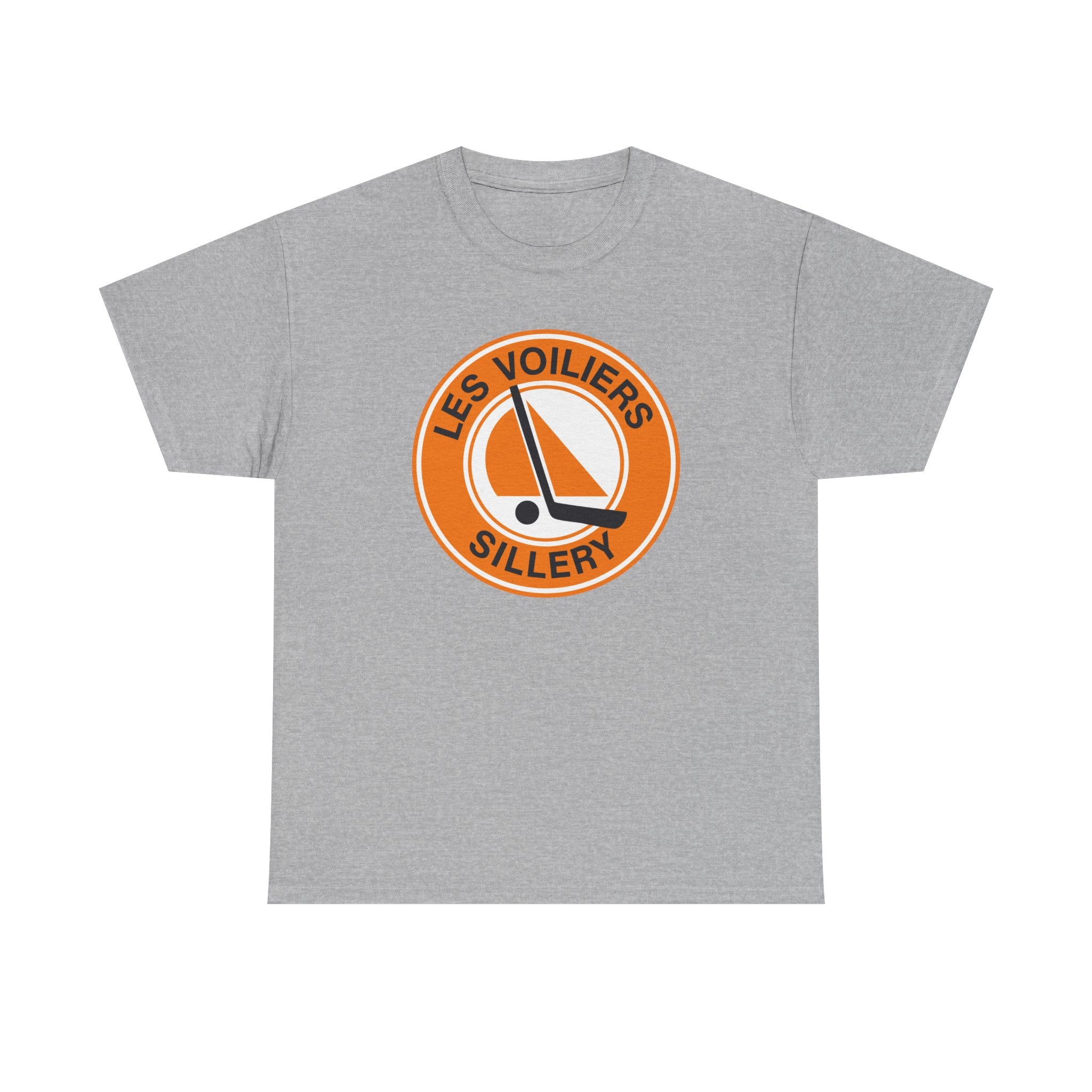 Les Voiliers Sillery Orange Logo T-Shirt